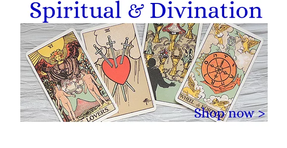 Shop our Spiritual and Divination Items Shop our Spiritual and Divination Items